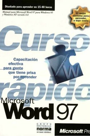 Cover of Curso Rapido de Microsoft Word 97 / Onlline Press, Inc.; [Escrito Por Joyce Cox y Christina Dudley]; Traduccion de Eduardo Arias T