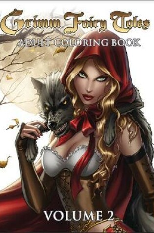 Cover of Grimm Fairy Tales Adult Coloring Book Volume 2