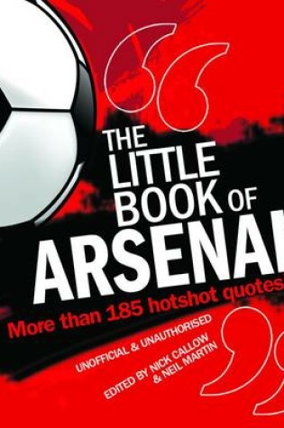 Cover of The Little Book of Arsenal