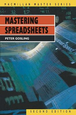 Cover of Mastering Spreadsheets