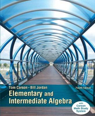 Cover of Elementary and Intermediate Algebra, Plus New Mylab Math with Pearson Etext -- Access Card Package