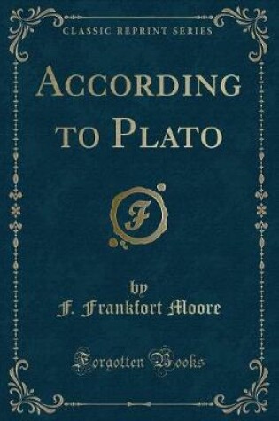 Cover of According to Plato (Classic Reprint)