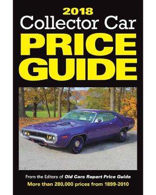 Book cover for 2018 Collector Car Price Guide
