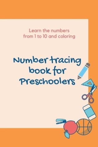 Cover of Learn the numbers from 1 to 10 and coloring