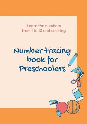 Book cover for Learn the numbers from 1 to 10 and coloring