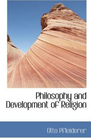 Cover of Philosophy and Development of Religion