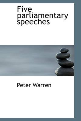 Book cover for Five Parliamentary Speeches