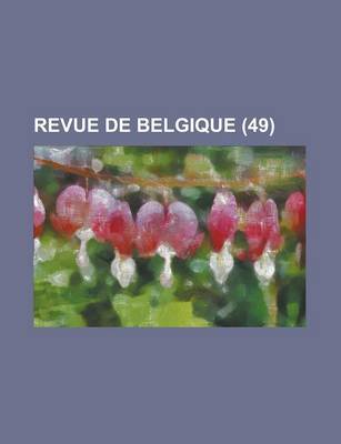 Book cover for Revue de Belgique (49)