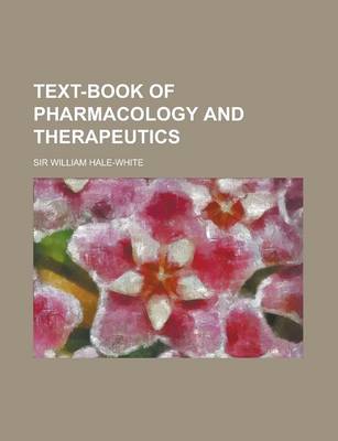 Book cover for Text-Book of Pharmacology and Therapeutics