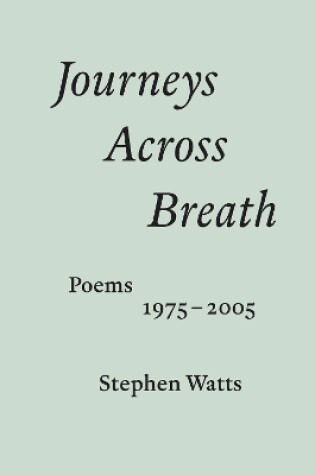 Cover of Journeys Across Breath