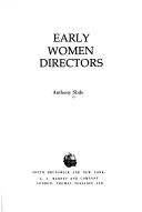 Book cover for Early Women Directors