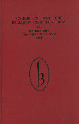 Book cover for Scheme for Rendering Psalmody Congregational (1835)