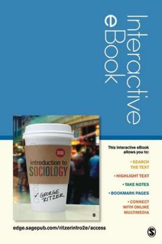 Cover of Introduction to Sociology Interactive eBook