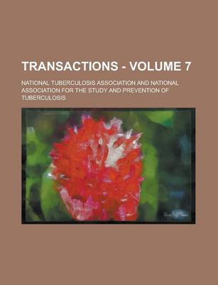 Book cover for Transactions - Volume 7