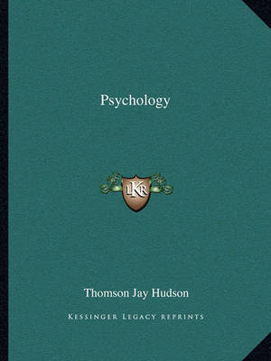 Book cover for Psychology