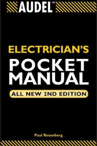 Cover of Audel Electrician′s Pocket Manual