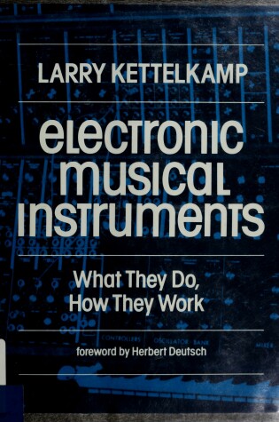 Cover of Electronic Musical Instruments