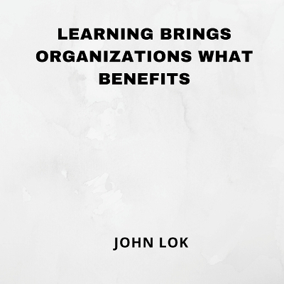 Book cover for Learning Brings Organizations What Benefits
