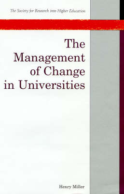 Book cover for Management of Change in Universities