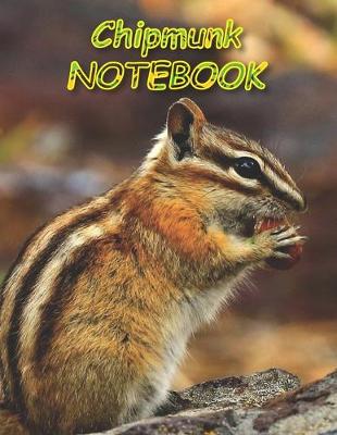 Book cover for Chipmunk NOTEBOOK