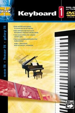 Cover of Alfred's Max Keyboard, Bk 1