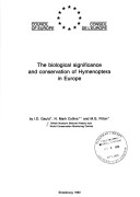 Book cover for The Biological Significance and Conservation of Hymenoptera in Europe