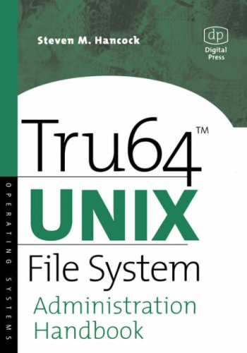 Cover of Tru64 UNIX File System Administration Handbook