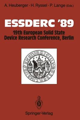 Book cover for ESSDERC '89