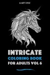 Book cover for Intricate Coloring Book For Adults Vol 6