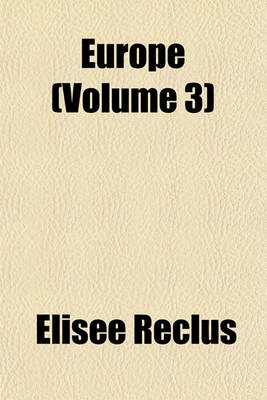 Book cover for Europe (Volume 3)