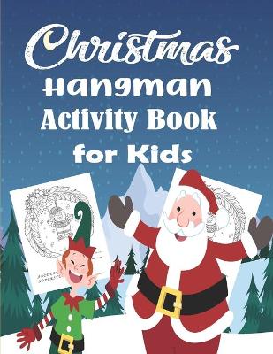 Book cover for Christmas Hangman Activity Book