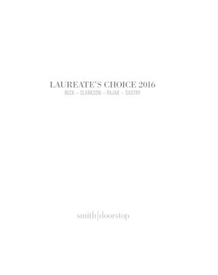 Book cover for Laureates's Choice 2016