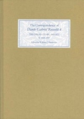 Book cover for The Correspondence of Dante Gabriel Rossetti 4