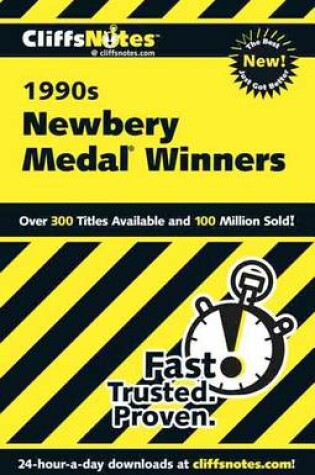 Cover of Cliffsnotes 1990s Newbery Medal Winners