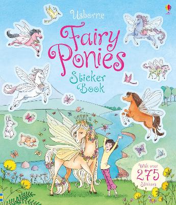 Book cover for Fairy Ponies Sticker Book