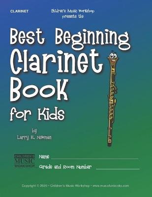 Book cover for Best Beginning Clarinet Book for Kids