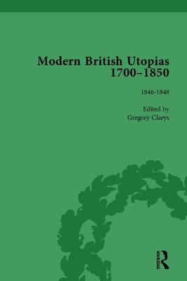 Book cover for Modern British Utopias, 1700-1850 Vol 8