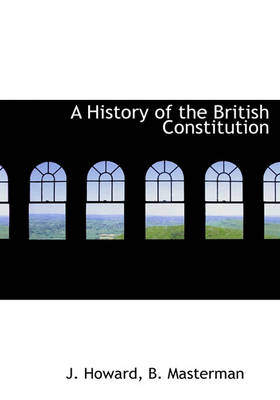 Book cover for A History of the British Constitution