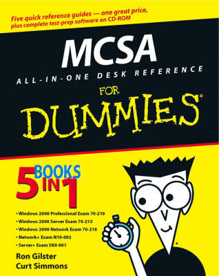 Book cover for MCSA All-in-one for Dummies