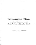 Book cover for Granddaughters of Corn