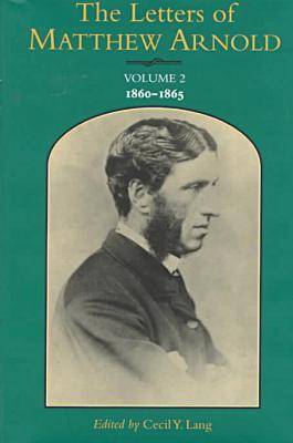 Book cover for The Letters of Matthew Arnold v. 2; 1860-65