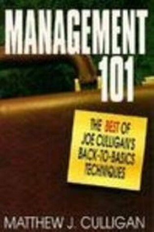 Cover of Management 101