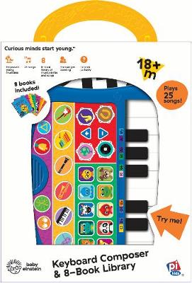 Book cover for Baby Einstein Keyboard Composer & 8 Book Library