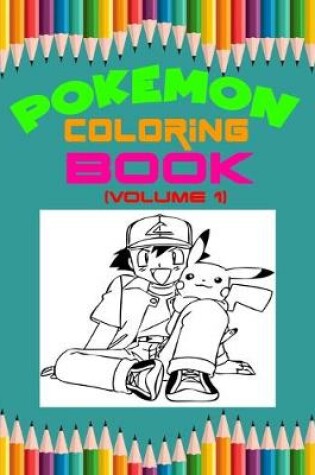 Cover of Pokemon Coloring Book (Valume 1)