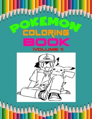 Book cover for Pokemon Coloring Book (Valume 1)