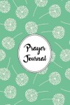 Book cover for Prayer Journal Notebook Dandelions Pattern 7