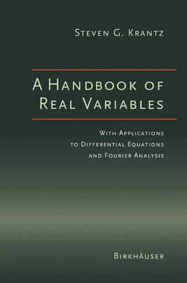 Book cover for A Handbook of Real Variables