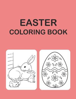 Book cover for Easter Coloring Book