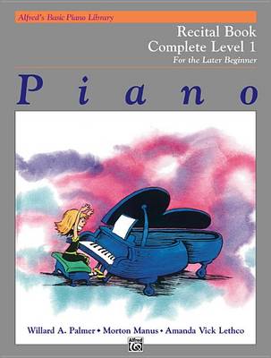 Cover of Alfred's Basic Piano Library Recital 1 Complete