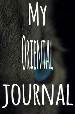 Cover of My Oriental Journal